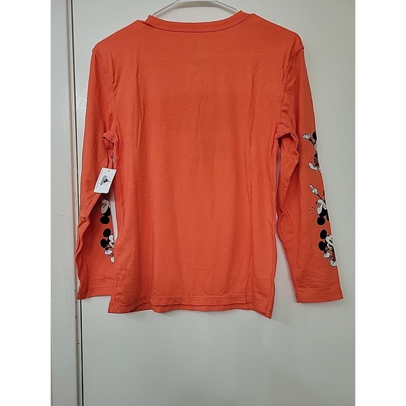 NWT Disney Youth 11/12 Mickey Mouse Red Whoooa Long Sleeve Shirt - Picture 8 of 9